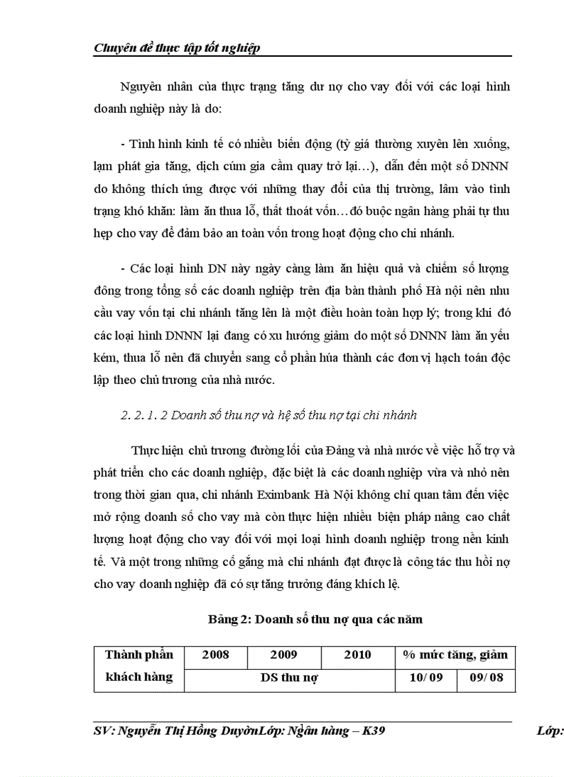 image for page Thực trạng và giải pháp nhằm nâng cao chất lượng cho vay doanh nghiệp tại ngân hàng Eximbank chi nhánh Hà nội 1