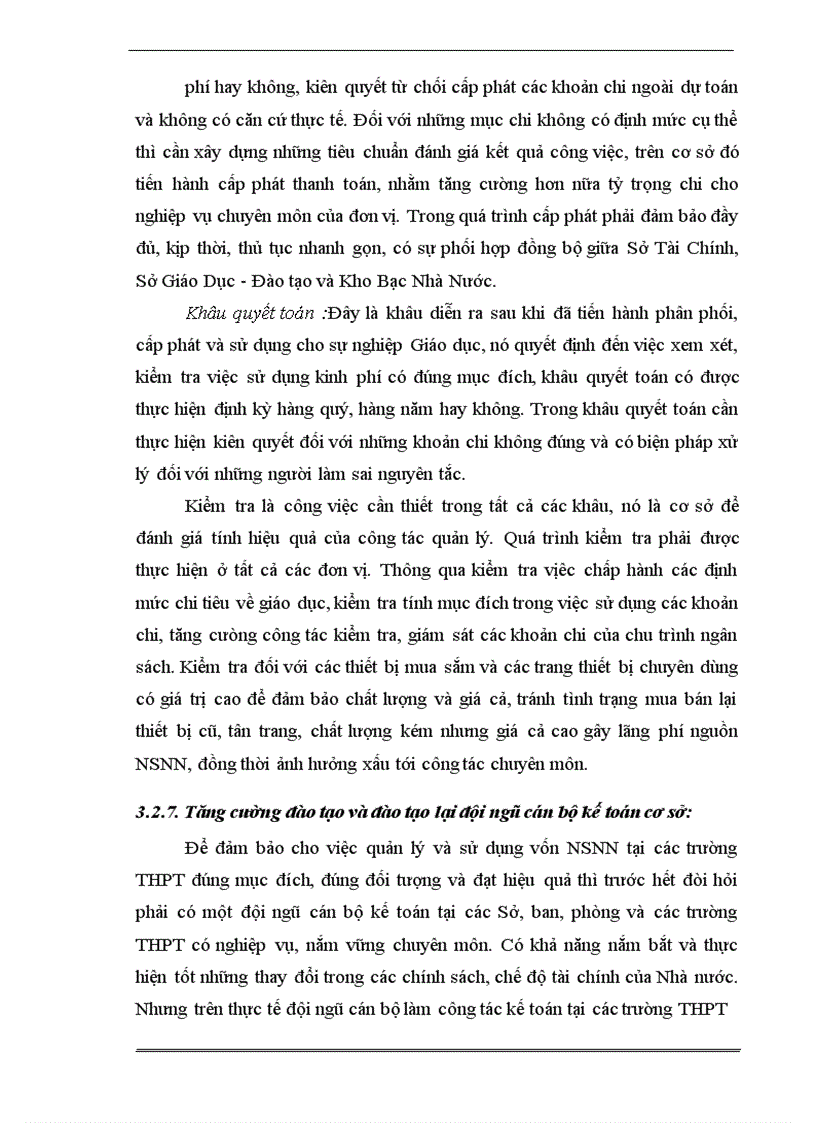 image for page Một số giải pháp nhằm tăng cường công tác quản lý chi ngân sách Nhà nước cho giáo dục trung học phổ thông ở tỉnh Lạng Sơn