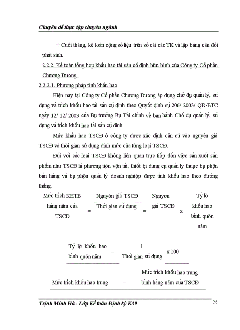 image for page Hoàn thiện kế toán tài sản cố định hữu hình tại Công ty Cổ phần Chương Dương
