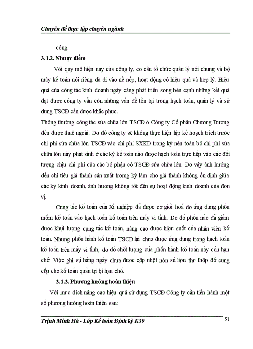 image for page Hoàn thiện kế toán tài sản cố định hữu hình tại Công ty Cổ phần Chương Dương