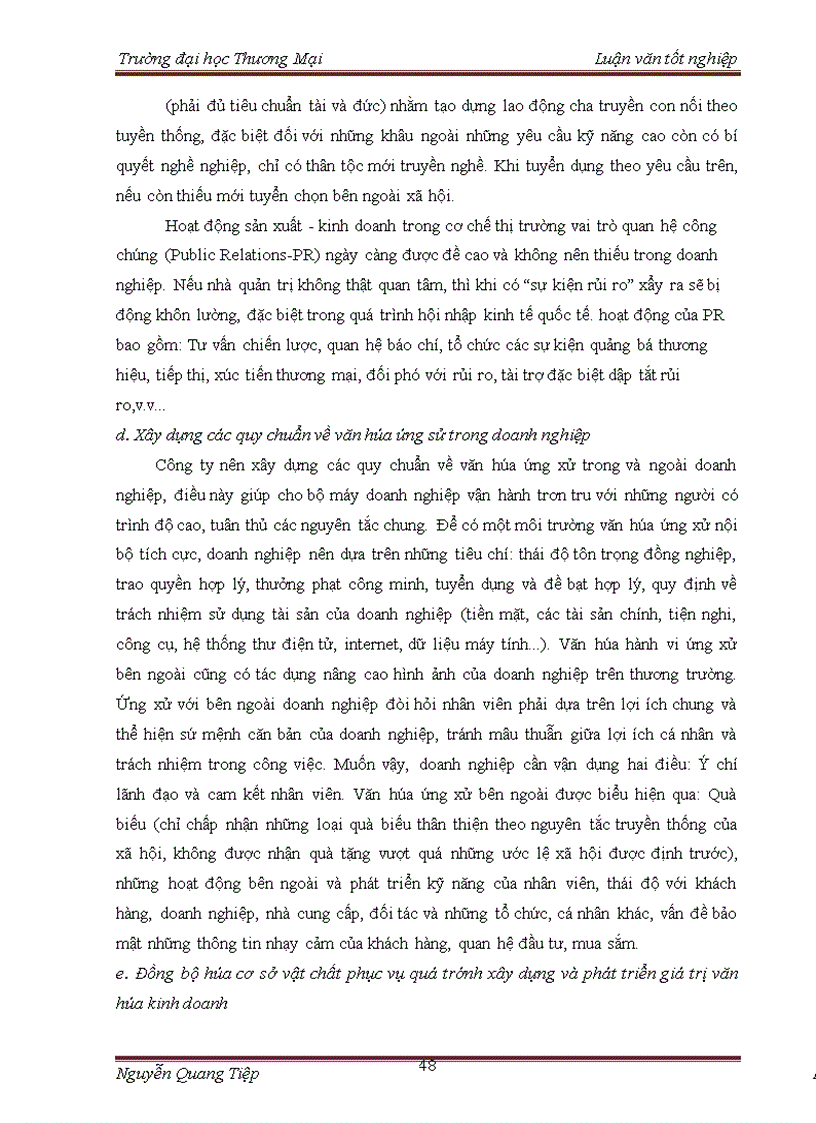 image for page Một số giải pháp nhắm xây dựng và phát triển một số giá trị văn hóa kinh doanh của Công ty cổ phần Bánh kẹo Hải Châu 1