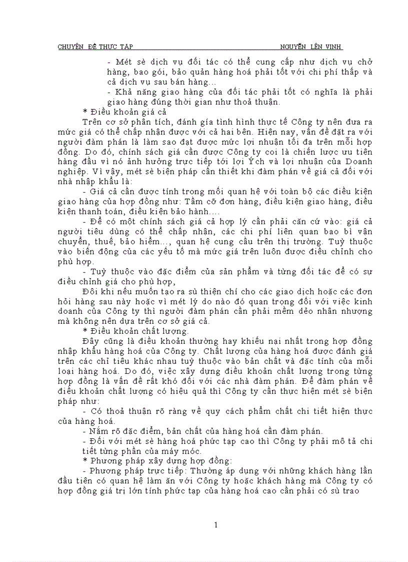 image for page Hoàn thiện việc ký kết và thực hiện hợp đồng nhập khẩu Công ty vận tải và đại lý vận tải Hà nội VITACO 1