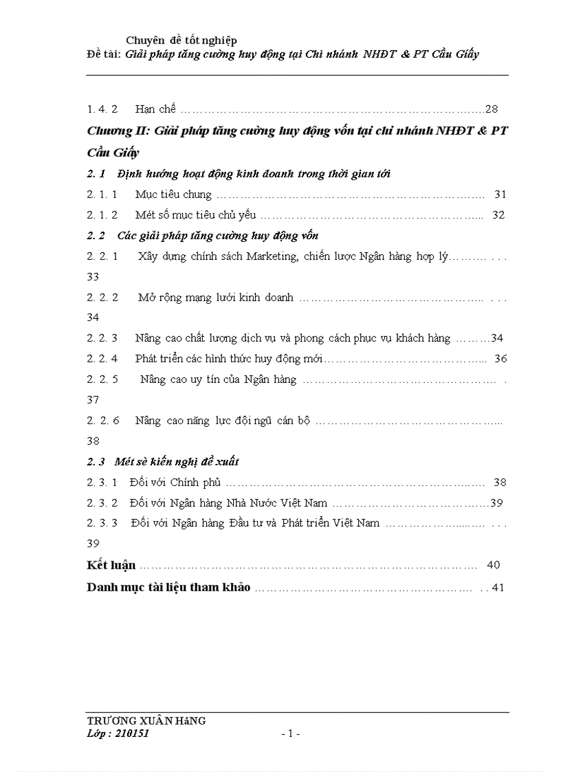 image for page Giải pháp tăng cường huy động vốn tại Chi nhánh Ngân hàng Đầu tư và Phát triển Cầu Giấy 1