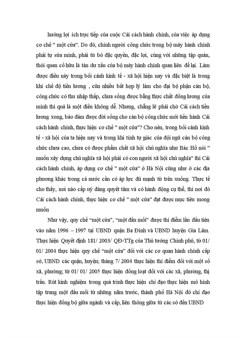 image for page Một số giải pháp nhằm hoàn thiện việc thực hiện Cơ chế một cửa tại UBND huyện Đông Anh 1