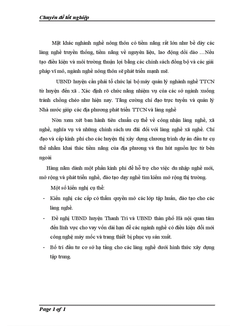 image for page Thực trạng và giải pháp chủ yếu phát triển làng nghề truyền thống ở xã Tân Triều huyện Thanh Trì