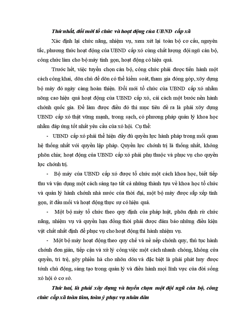 image for page Nâng cao hiệu qủa hoạt động của Uỷ ban nhân dân cấp xã ở nước ta trong giai đoạn hiện nay 1