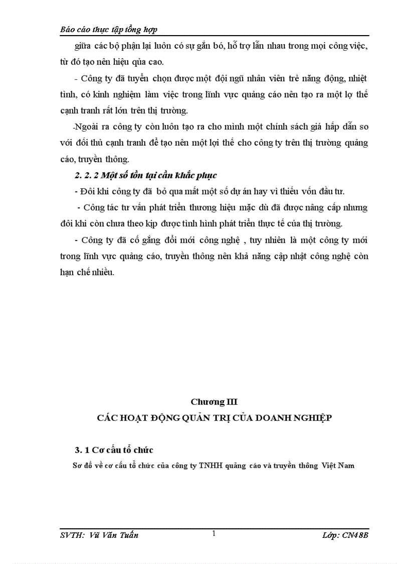 image for page Thực trạng công tác đào tạo tuyển dụng bố trí và sử dụng nhân lực tại công ty quảng cáo và truyền thông Việt Nam