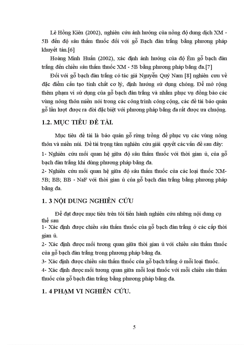 image for page Nghiên cứu sự ảnh hưởng của loại thuốc bảo quản và thời gian ủ đến độ sâu thấm thuốc đối với gỗ bạch đàn trắng bằng phương pháp băng đa