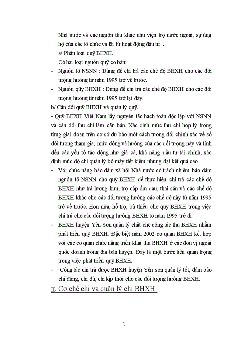 image for page Công tác thu chi và quản lý quỹ BHXH Huyện Yên Sơn Tuyên Quang thời gian qua 1