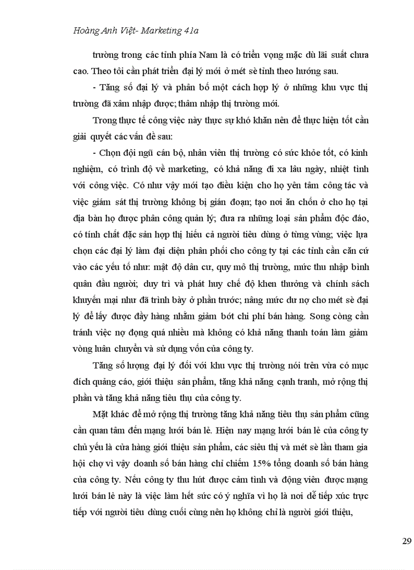 image for page Thực trạng về kênh phân phối của công ty vina reco 1