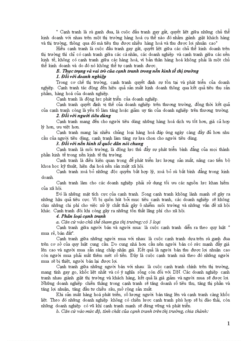 image for page Giải pháp nâng cao sức cạnh tranh của hàng hoá đối với các doanh nghiệp trong nền kinh tế thị trường ở nước ta hiện nay