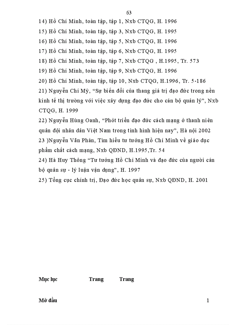 image for page Đạo đức cách mạng và xây dựng đạo đức cho học viên ở Học viện chính trị quân sự hiện nay