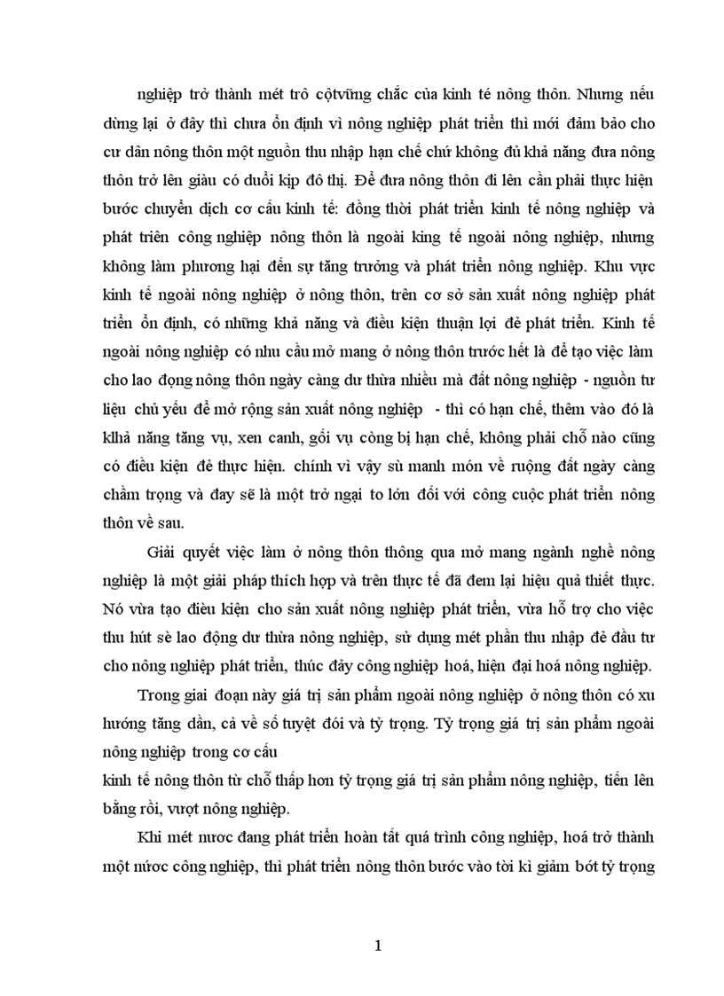 image for page Thực trạng công nghiệp hoá nông thôn ở Bắc Giang