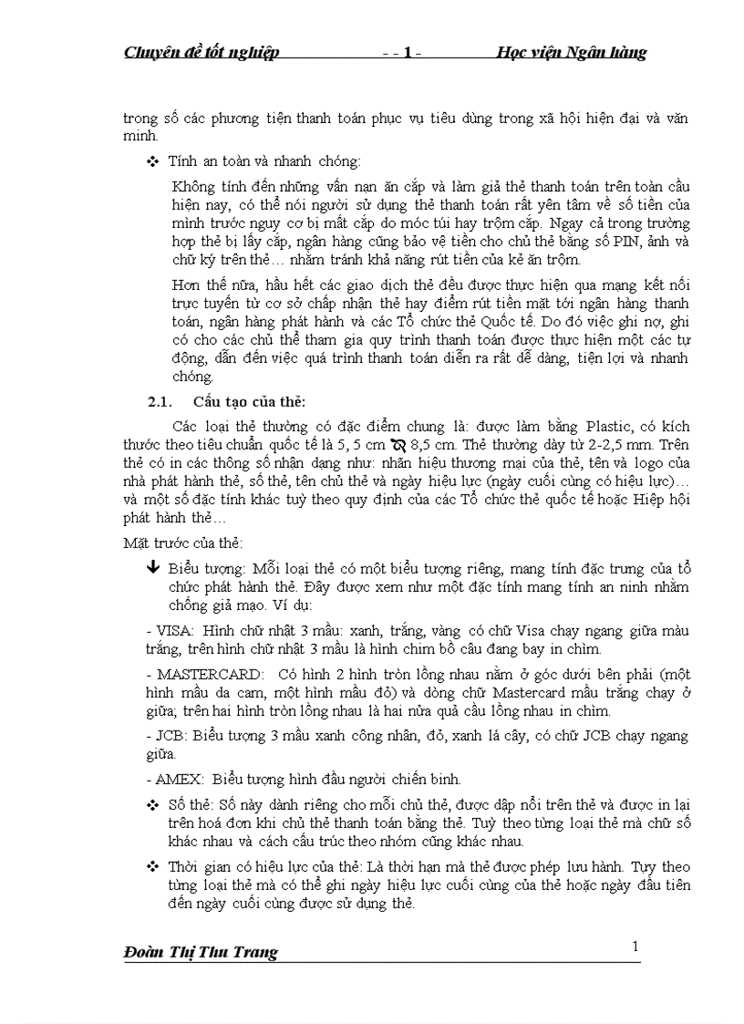 image for page Giải pháp nhằm thúc đầy nghiệp vụ phát hành và thanh toán thẻ tại Ngân Hàng thương mại cổ phần Kỹ Thương Việt Nam Techcombank 1
