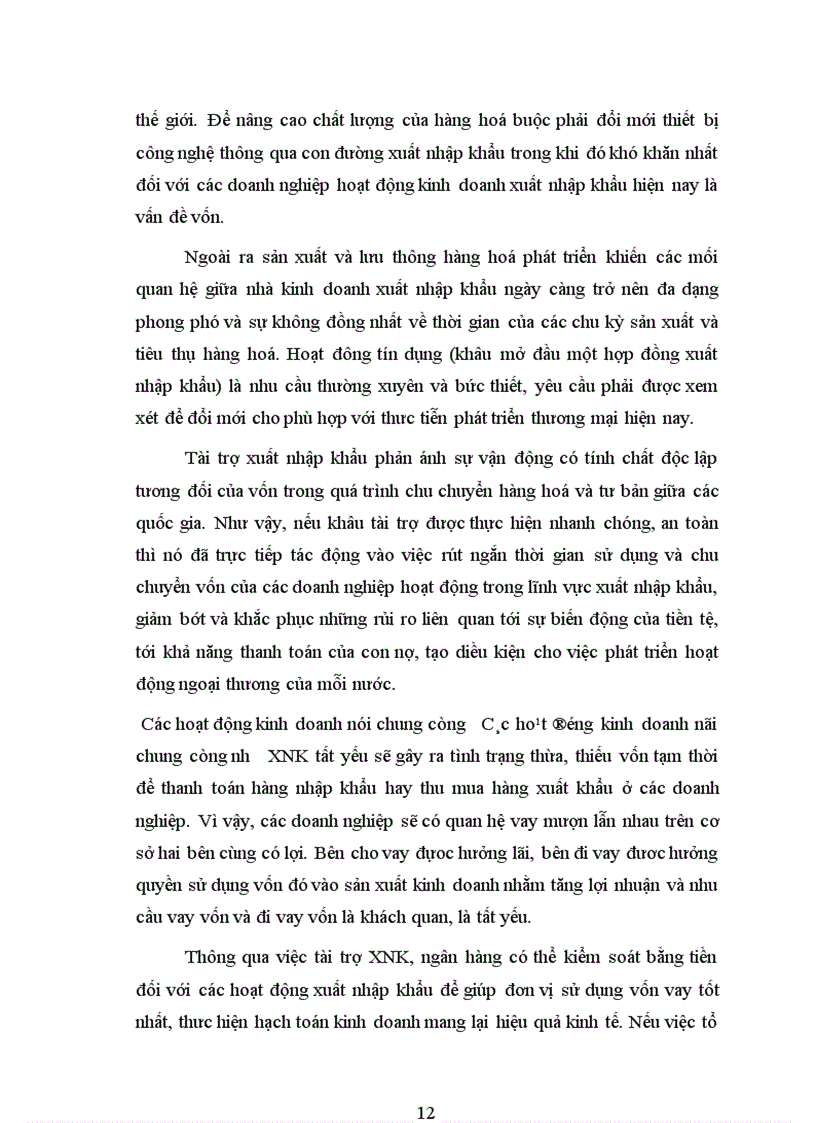 image for page Những giải pháp nhằm nâng cao hiệu quả tín dụng tài trợ XNK tại Hội Sở chính Ngân Hàng Ngoại Thương Việt Nam 1