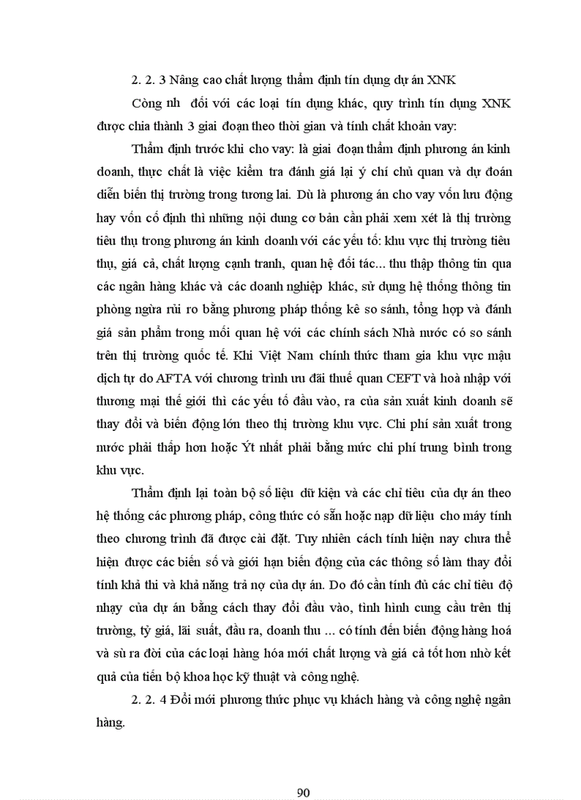 image for page Những giải pháp nhằm nâng cao hiệu quả tín dụng tài trợ XNK tại Hội Sở chính Ngân Hàng Ngoại Thương Việt Nam 1
