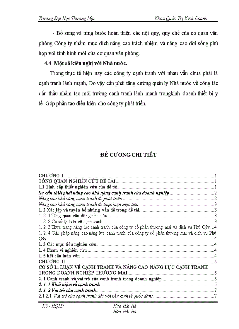 image for page Nâng cao năng lực cạnh tranh của công ty cổ phần thương mại và dịch vụ Phú Qúy
