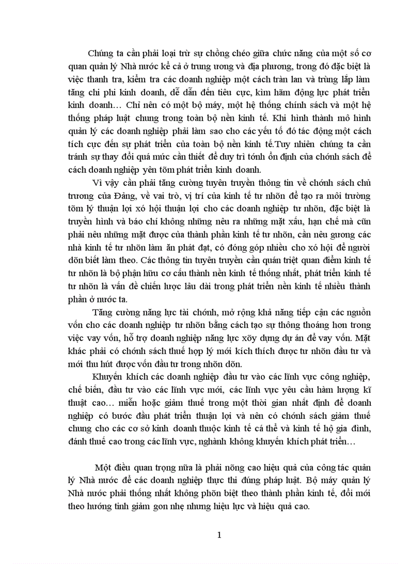 image for page Kinh tế tư nhân và vai trò của nó trong nền kinh tế Việt Nam 1