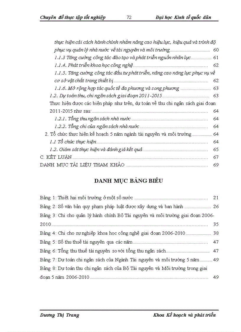image for page Kinh tế hóa ngành trong xây dựng và tổ chức thực hiện kế hoạch 5 năm của Bộ Tài nguyên và môi trường 1