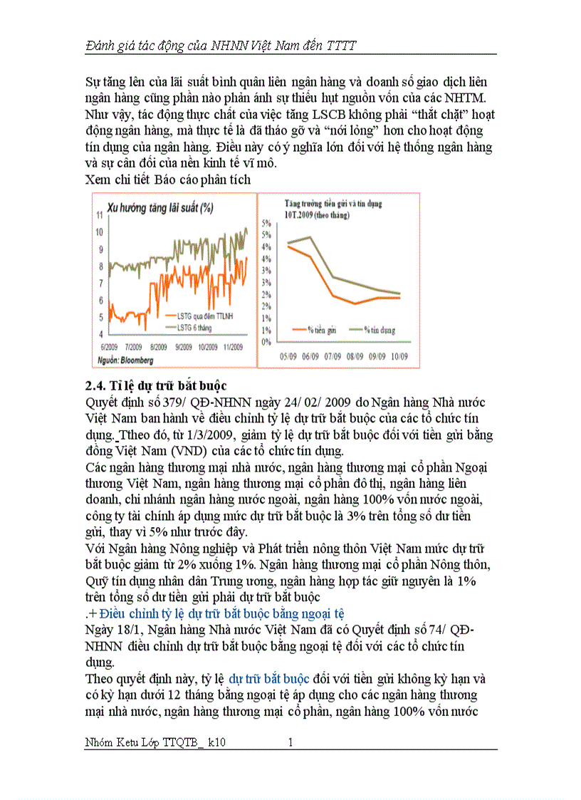 image for page Đánh giá tác động của NHNN Việt Nam đến TTTT