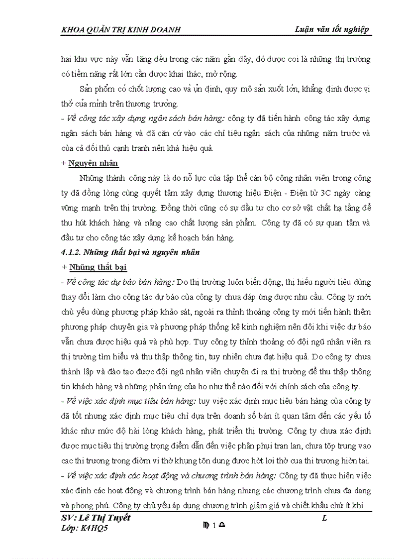 image for page Hoàn thiện công tác xây dựng kế hoạch bán hàng tại công ty TNHH Điện Điện tử 3C