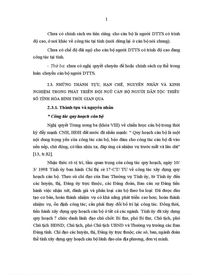image for page Phát triển đội ngũ cán bộ người dân tộc thiểu số ở tỉnh Hòa Bình trong giai đoạn hiện nay
