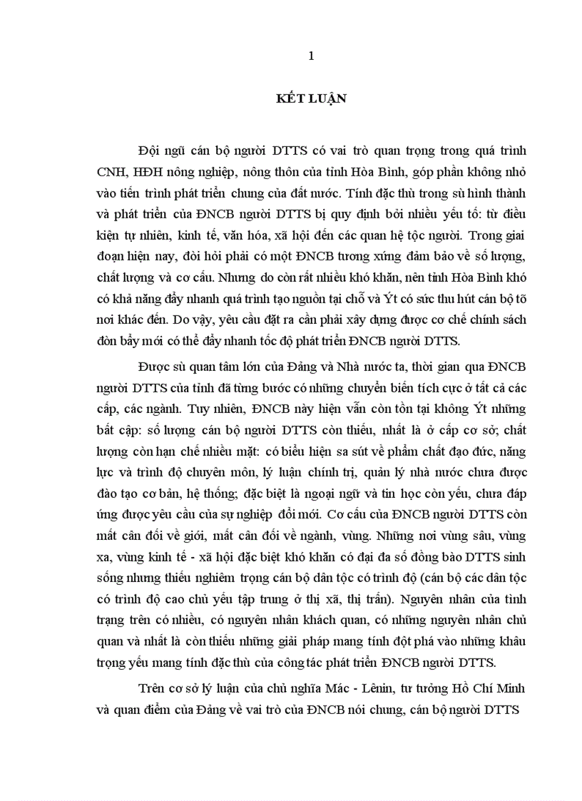 image for page Phát triển đội ngũ cán bộ người dân tộc thiểu số ở tỉnh Hòa Bình trong giai đoạn hiện nay