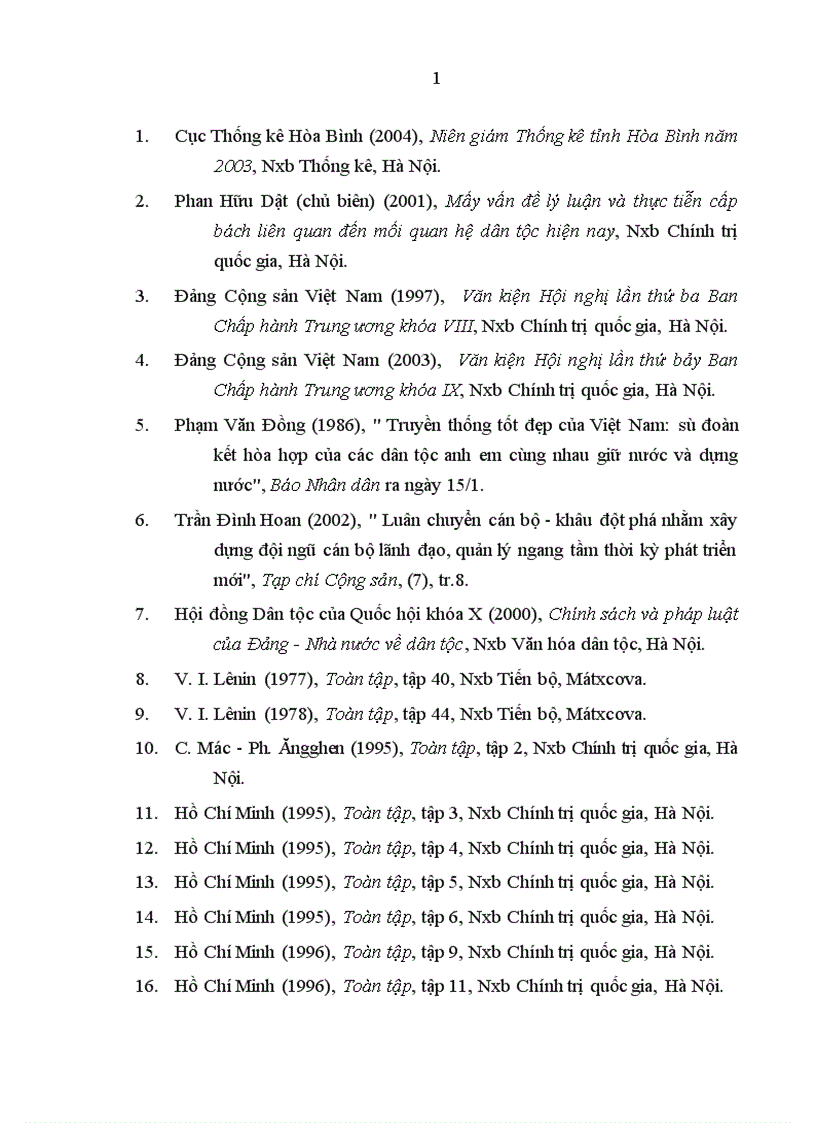 image for page Phát triển đội ngũ cán bộ người dân tộc thiểu số ở tỉnh Hòa Bình trong giai đoạn hiện nay