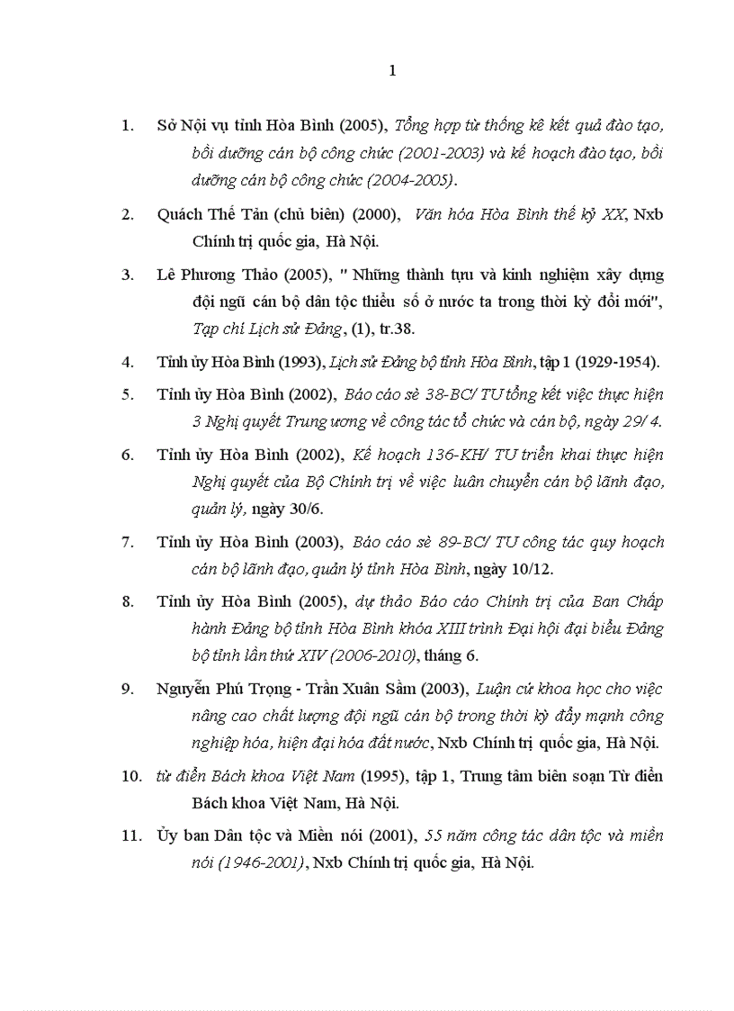 image for page Phát triển đội ngũ cán bộ người dân tộc thiểu số ở tỉnh Hòa Bình trong giai đoạn hiện nay