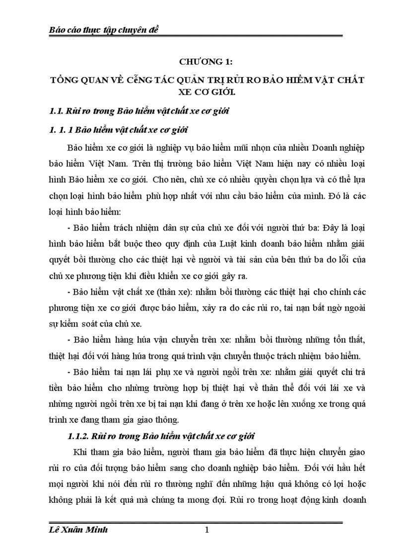image for page Nâng cao năng lực quản trị rủi ro trong bảo hiểm vật chất xe cơ giới tại Bảo Việt THANH HÓA