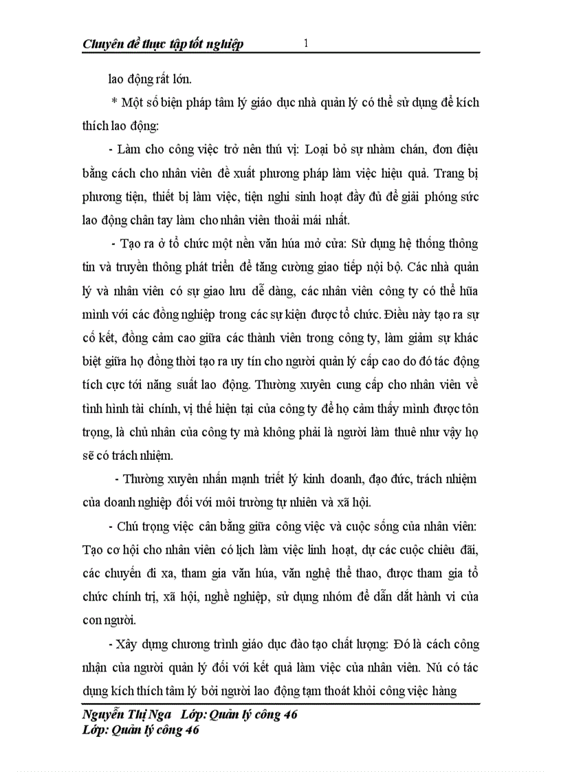image for page Hoàn thiện các công cụ tạo động lực cho người lao động tại Công ty cổ phần Hoàng Hà 1