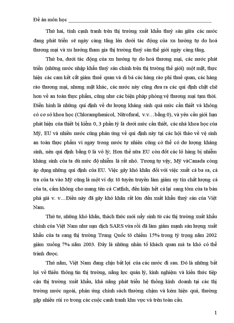 image for page Giải pháp thúc đẩy hoạt động xuất khẩu của ngành thuỷ sản Việt Nam trong xu thế hội nhập