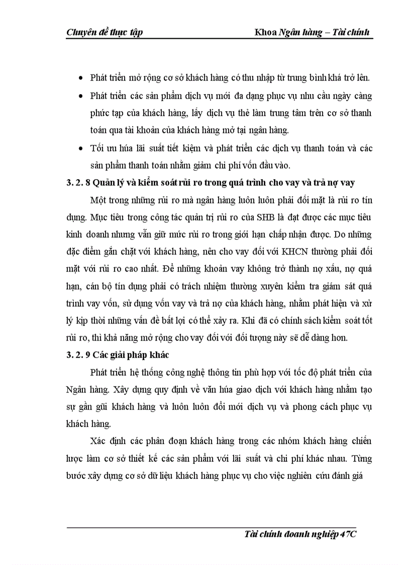 image for page Mở rộng hoạt động cho vay đối với khách hàng cá nhân tại chi nhánh Ngân hàng thương mại cổ phần Sài Gòn Nội Hà