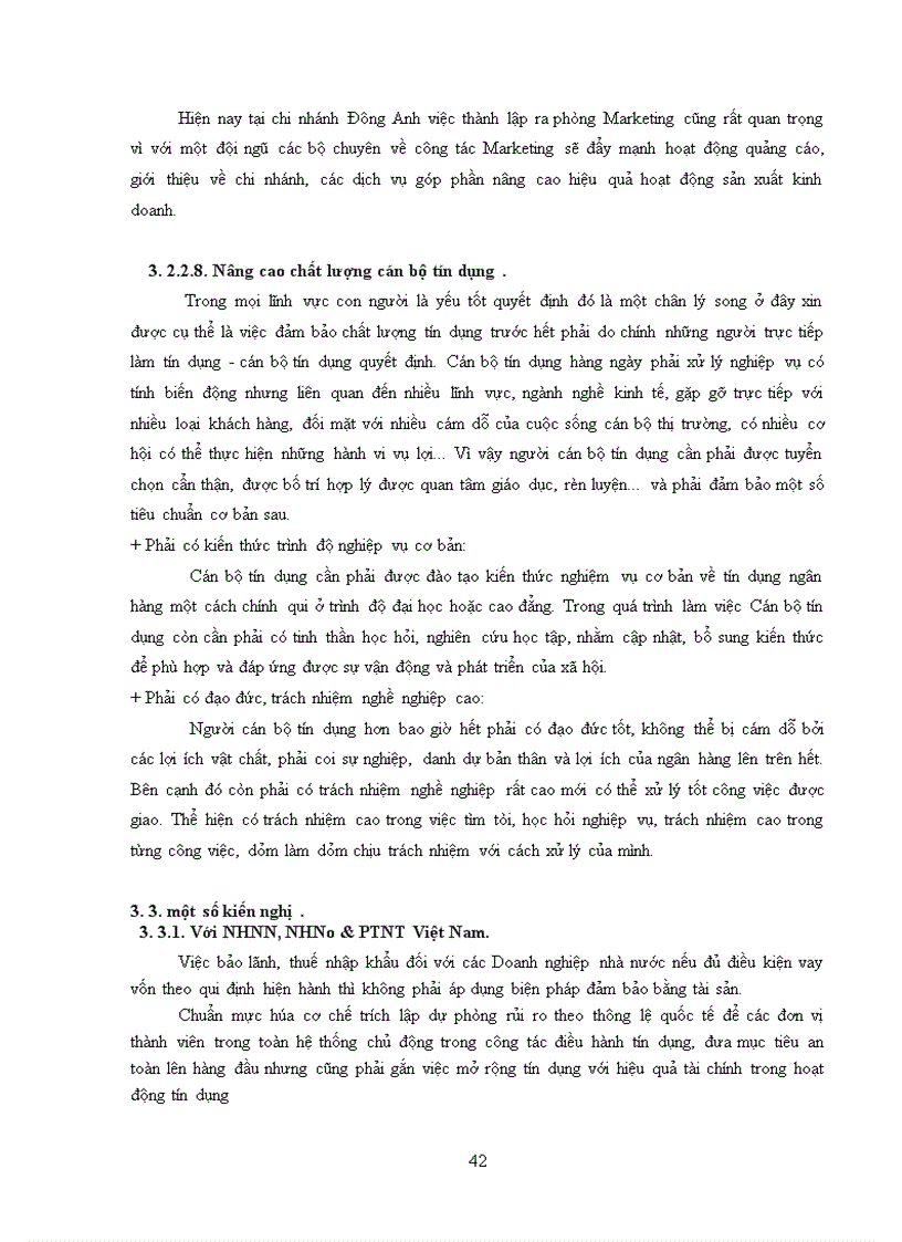 image for page Giải pháp nâng cao chất lượng tín dụng tại Chi nhánh Ngân hàng nông nghiệp và phát triển nông thôn Đông Anh