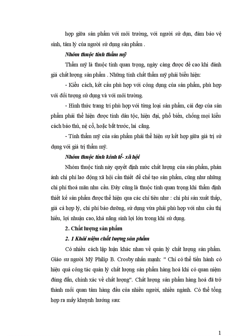 image for page Phân tích tình hình chất lượng sản phẩm sợi ở Công ty Dệt May Hà Nội 1