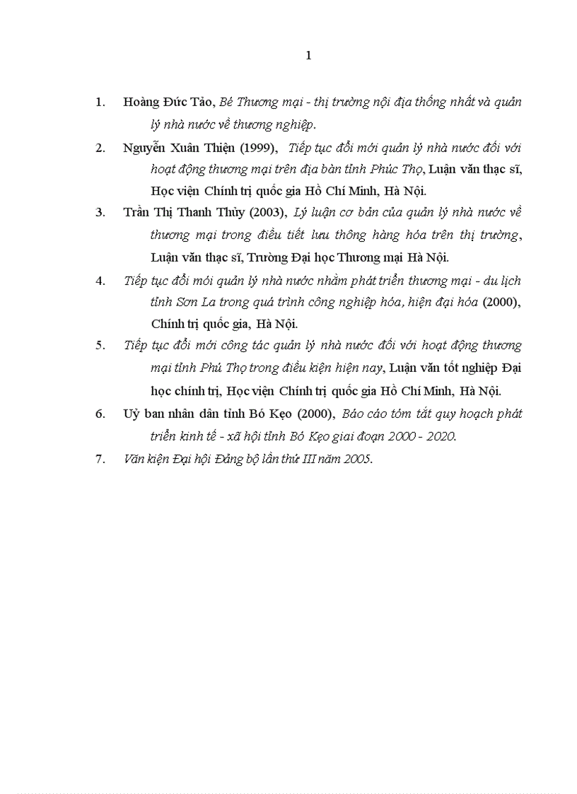 image for page Đổi mới quản lý nhà nước đối với hoạt động thương mại trên địa bàn tỉnh Bó Kẹo Cộng hoà Dân chủ Nhân dân Lào