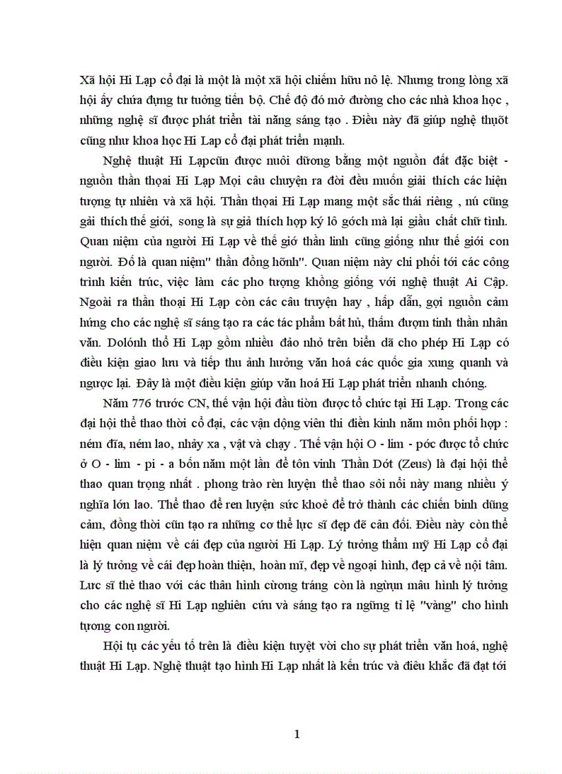 image for page Nghệ thuật tạo hình Hi Lạp một sáng tạo tuyệt vời