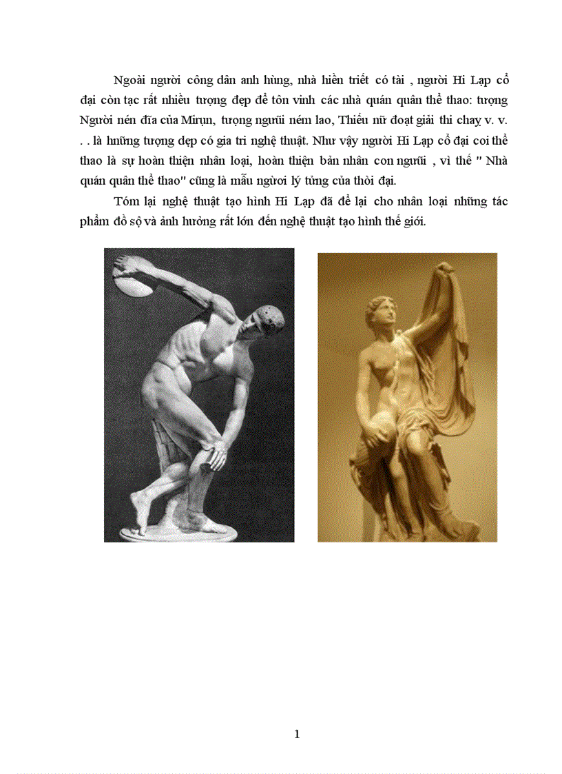 image for page Nghệ thuật tạo hình Hi Lạp một sáng tạo tuyệt vời