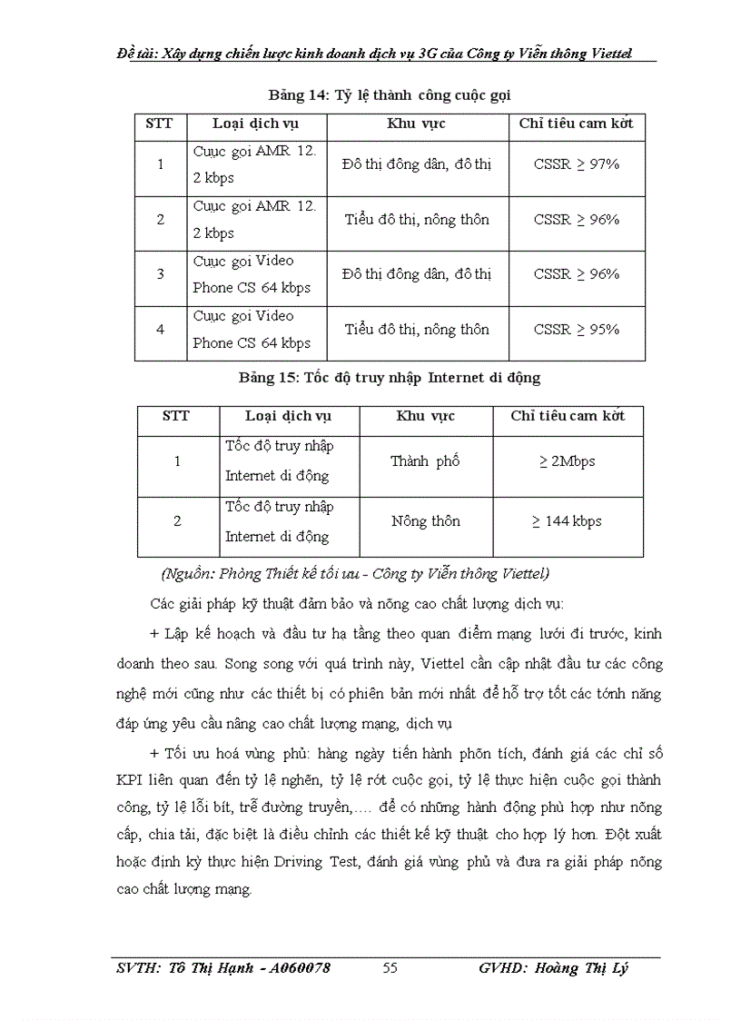 image for page Xây dựng chiến lược kinh doanh dịch vụ 3G của Công ty Viễn thông Viettel 1