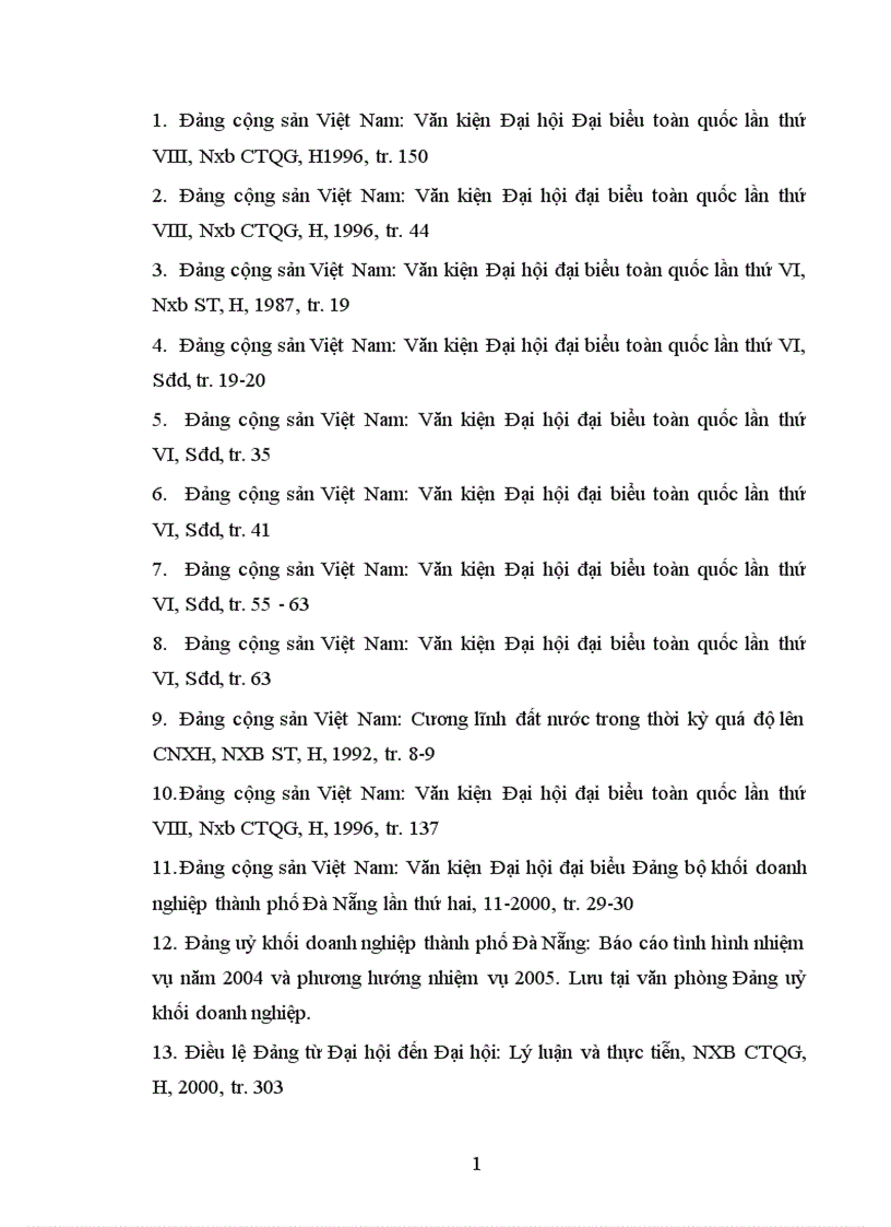 image for page Vấn đề tổ chức và hoạt động của Đảng trong các doanh nghiệp trên địa bàn thành phố Đà Nẵng