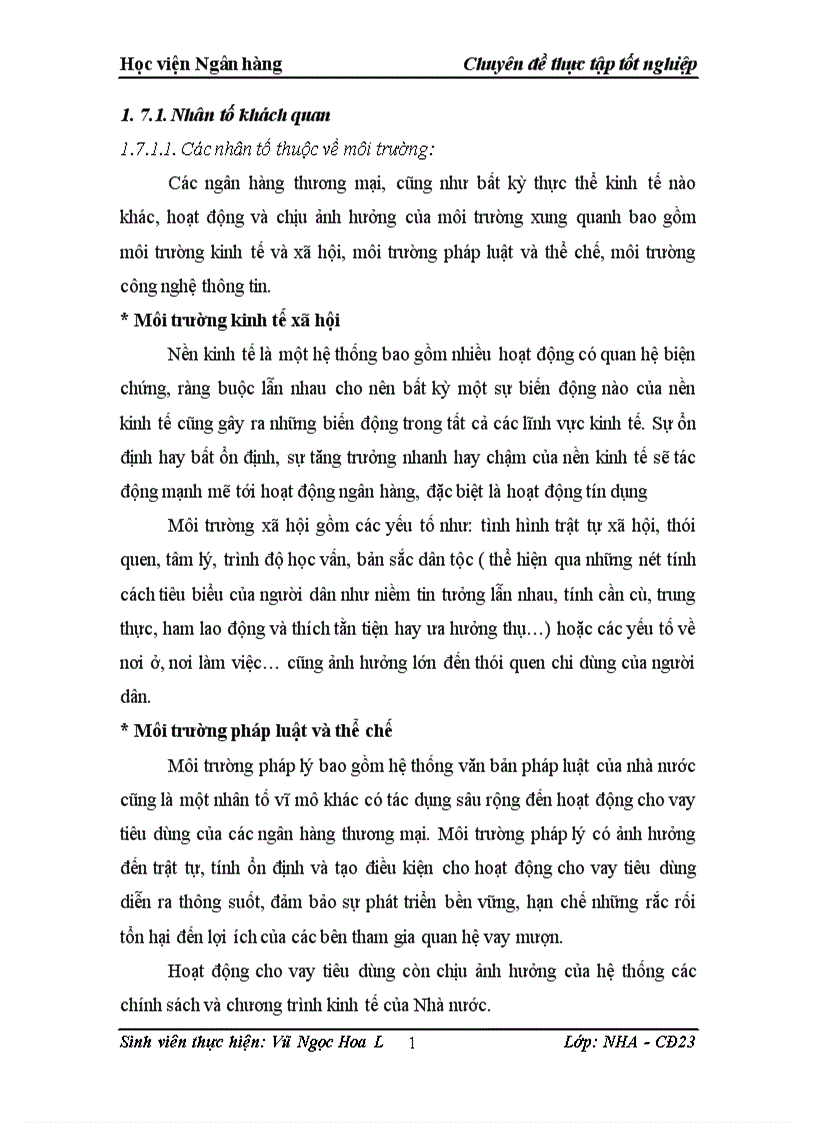 image for page Giải pháp phát triển cho vay tiêu dùng tại Ngân hàng Đầu tư và phát triển Việt Nam Chi nhánh Nam Hà Nội