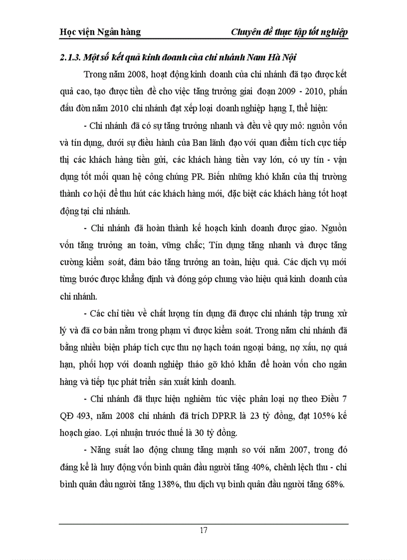 image for page Giải pháp phát triển cho vay tiêu dùng tại Ngân hàng Đầu tư và phát triển Việt Nam Chi nhánh Nam Hà Nội