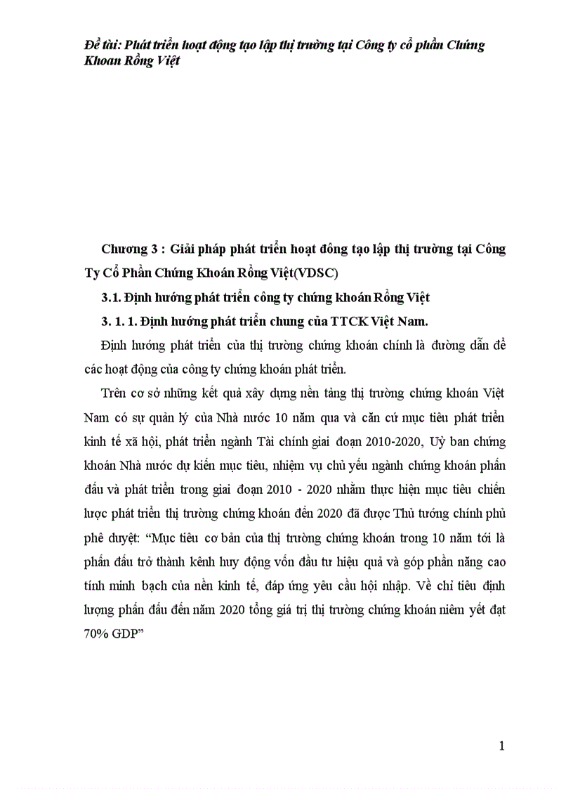 image for page Phát triển hoạt động tạo lập thị trường chứng khoán tại Công Ty CP Chứng khoán Rồng Việt Hà Nội