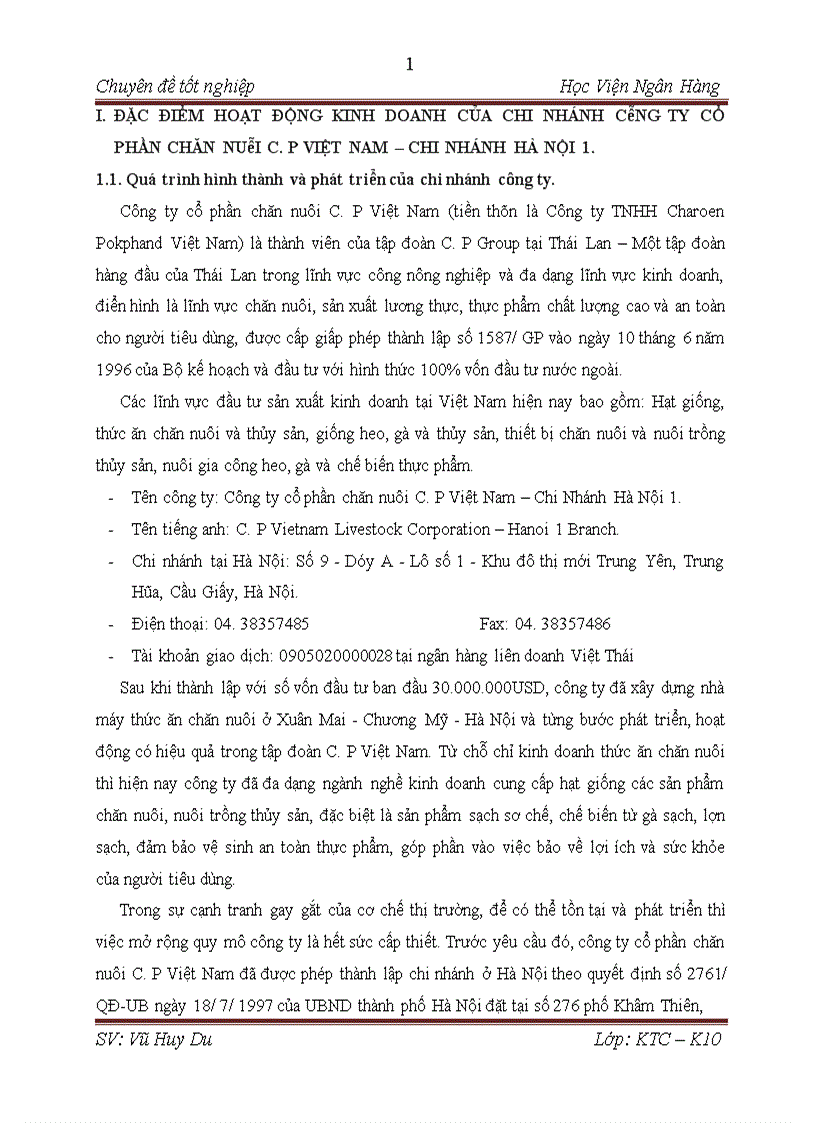image for page Hoàn thiện công tác kế toán bán hàng và xác định kết quả kinh doanh tại Công ty cổ phần chăn nuôi C P Việt Nam Chi nhánh Hà Nội 1 1