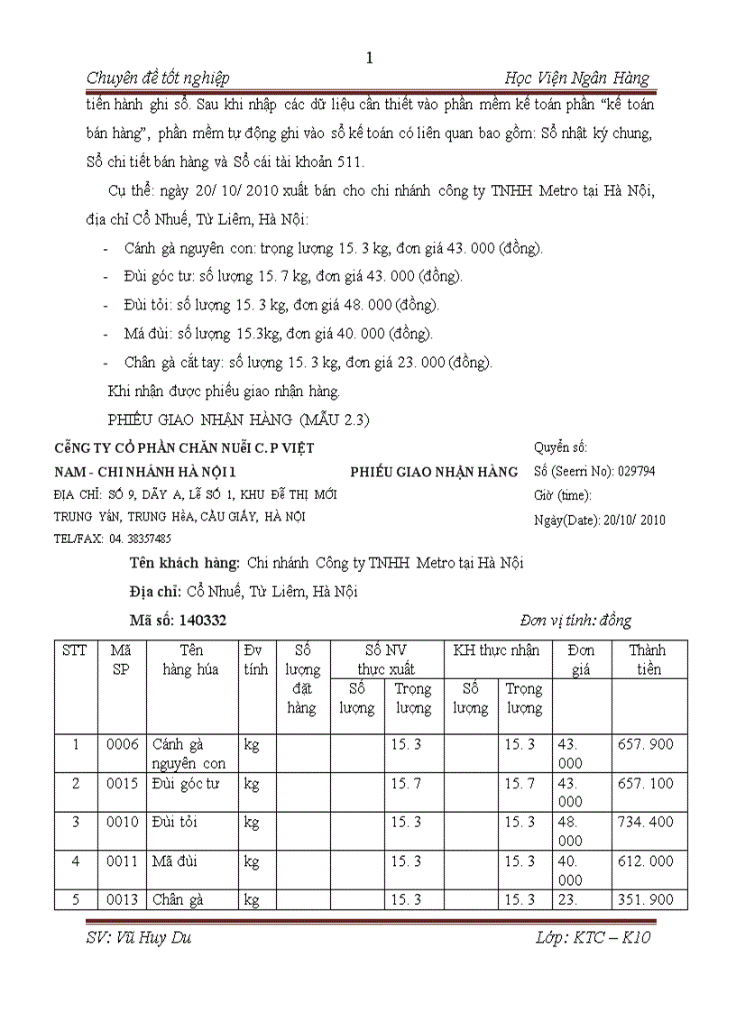 image for page Hoàn thiện công tác kế toán bán hàng và xác định kết quả kinh doanh tại Công ty cổ phần chăn nuôi C P Việt Nam Chi nhánh Hà Nội 1 1
