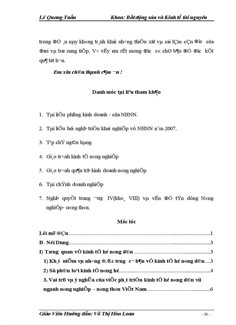 image for page Việc tín dụng cho hộ nông dân ở ngân hàng nông nghiệp và phát triển nông thôn huyện mỹ hào 1