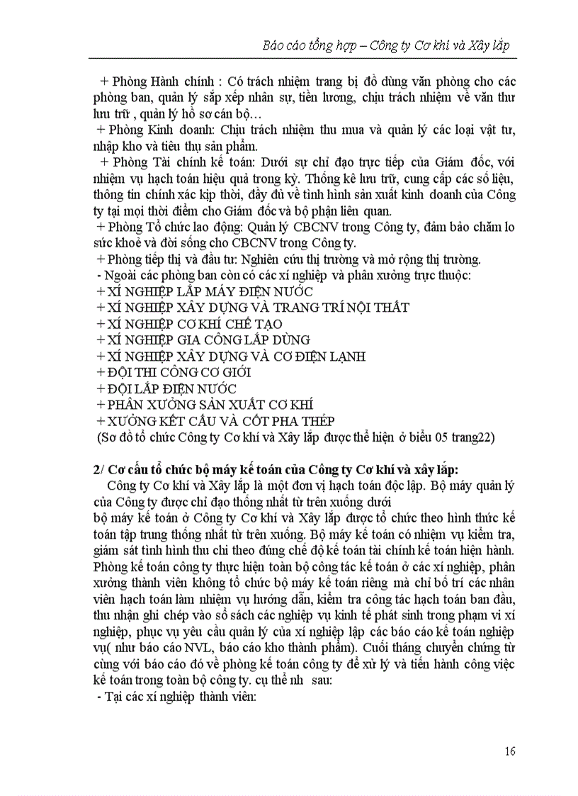 image for page Báo cáo thực tập tổng hợp tại Công ty Cơ khí và Xây lắp