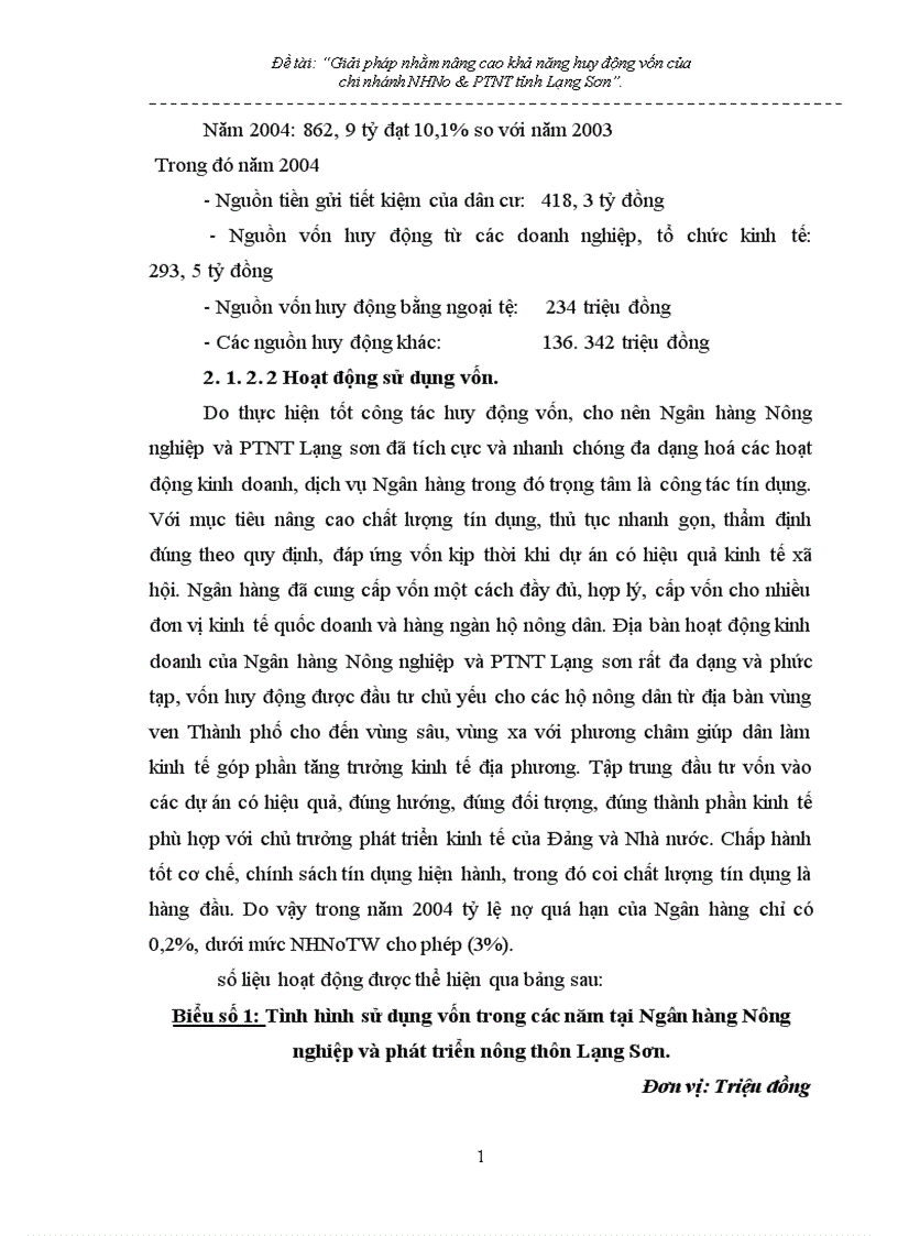 image for page Giải pháp nhằm nâng cao hiệu quả huy động vốn tại chi nhánh NHNo PTNT Tỉnh Lạng Sơn 1