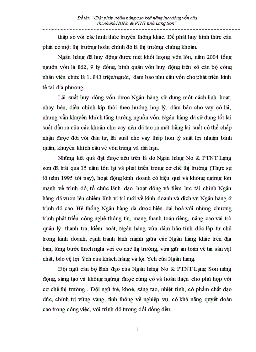 image for page Giải pháp nhằm nâng cao hiệu quả huy động vốn tại chi nhánh NHNo PTNT Tỉnh Lạng Sơn 1