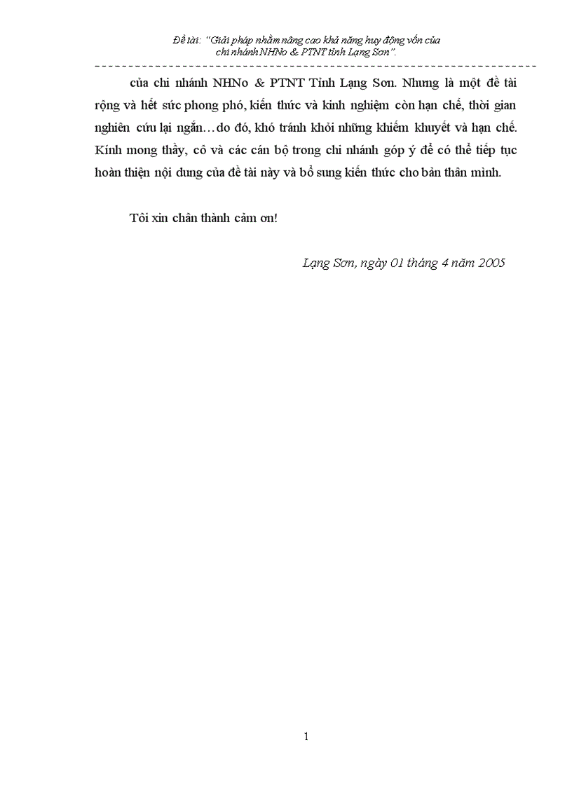 image for page Giải pháp nhằm nâng cao hiệu quả huy động vốn tại chi nhánh NHNo PTNT Tỉnh Lạng Sơn 1